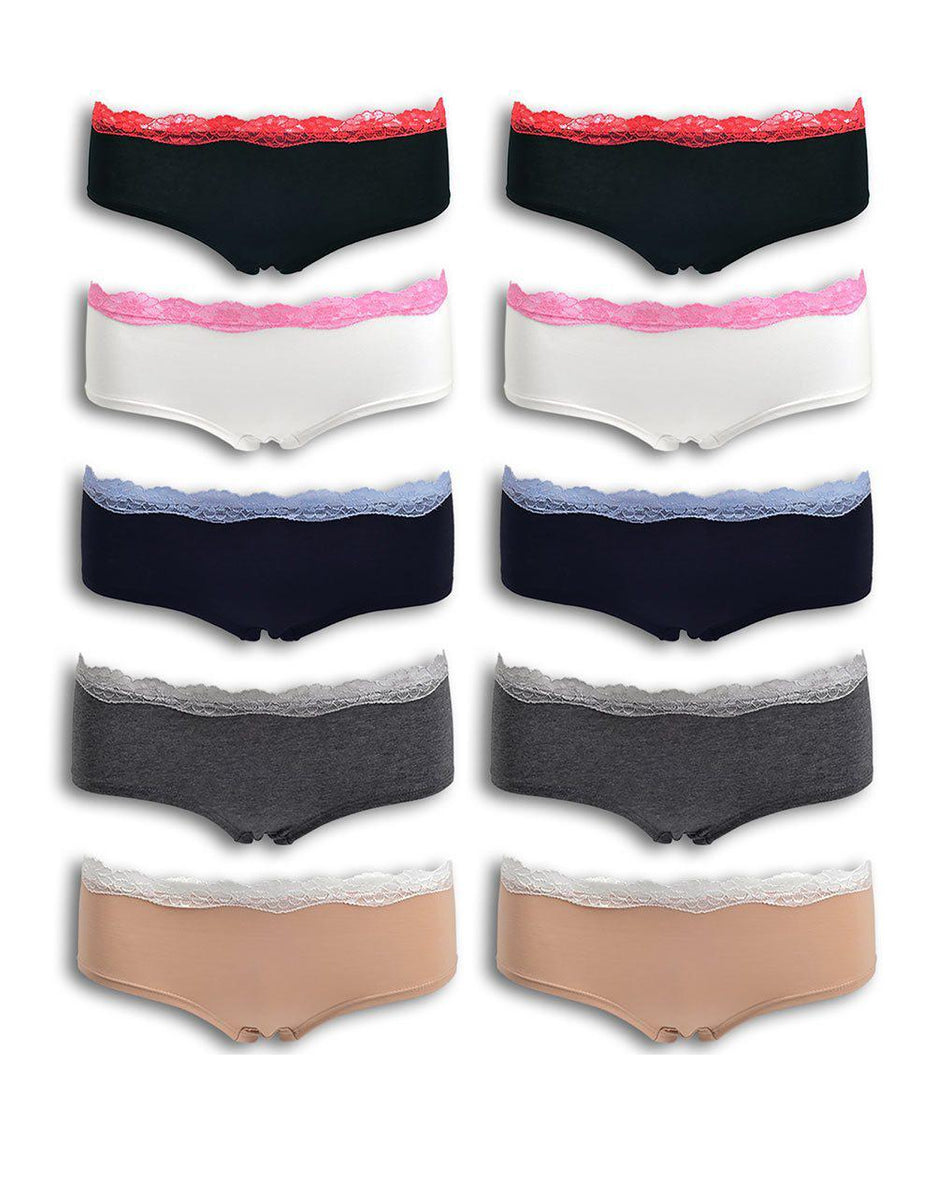 Essential Hipster Lace Top Panties | Cake Palette