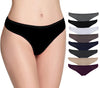 Emprella Womens Underwear Thong Panties - 8 Pack Colors and Patterns May Vary