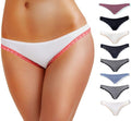 Emprella Cotton Underwear Women, 8-Pack Womens Bikini Seamless Ladies Cheeky Panty