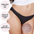 Emprella Underwear for Women - Wild Bikini 12 Pack Seamless Ladies Cheeky Panties Set