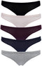 Emprella Women's Underwear Bikini Panties - 5 Pack Colors and Patterns May Vary
