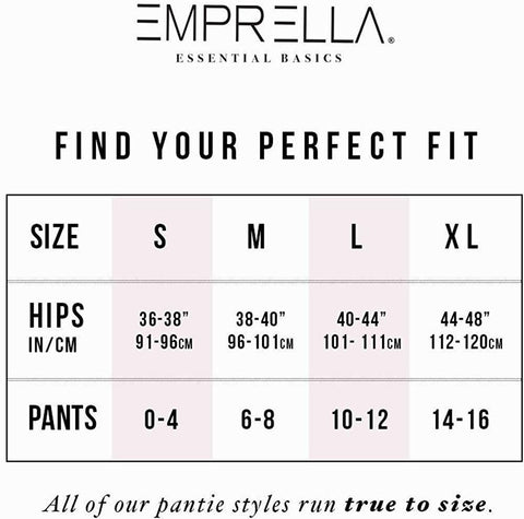Emprella 3-Pack Thin Lace Panties - Emprella