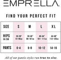 Emprella Cotton Underwear Women Thongs Assorted 5 Pack - No Show Panties, Seamless Sexy Breathable