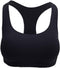3 Pack Racerback Sports Bras Assorted Colors, Removable Padded Seamless Activewear Fitness Bra