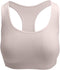 3 Pack Racerback Sports Bras Assorted Colors, Removable Padded Seamless Activewear Fitness Bra