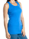 Emprella Tank Tops for Women, 100% Cotton Ribbed Racerback Tanks for Casual, Lounging, and Sports