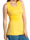 Junior Softstyle Colorful Cotton Racerback Tank Top